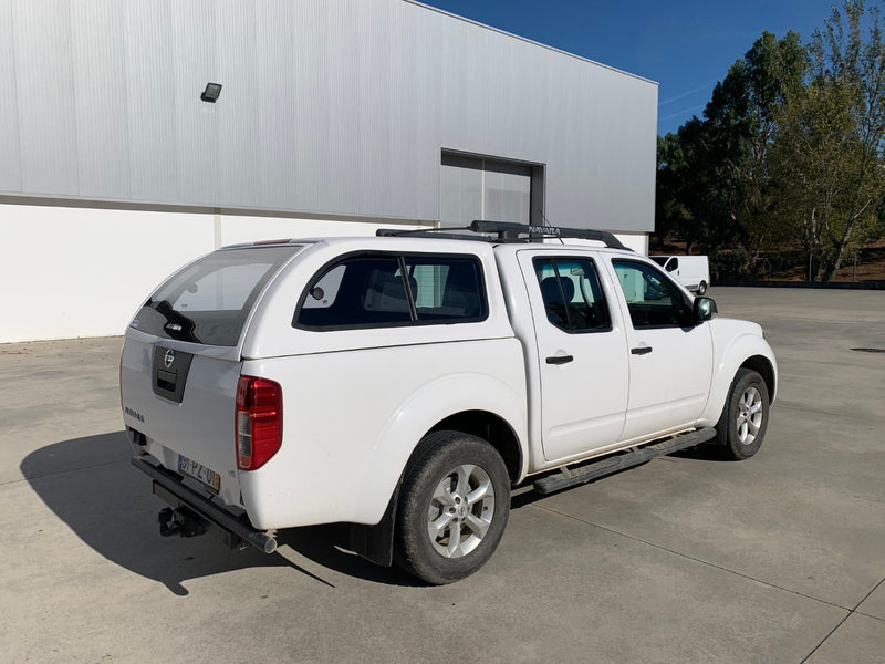 Linextras Starlux – Hard top in vetroresina Nissan Navara D40 2005–2010 Double Cab con finestrini laterali – foto 1