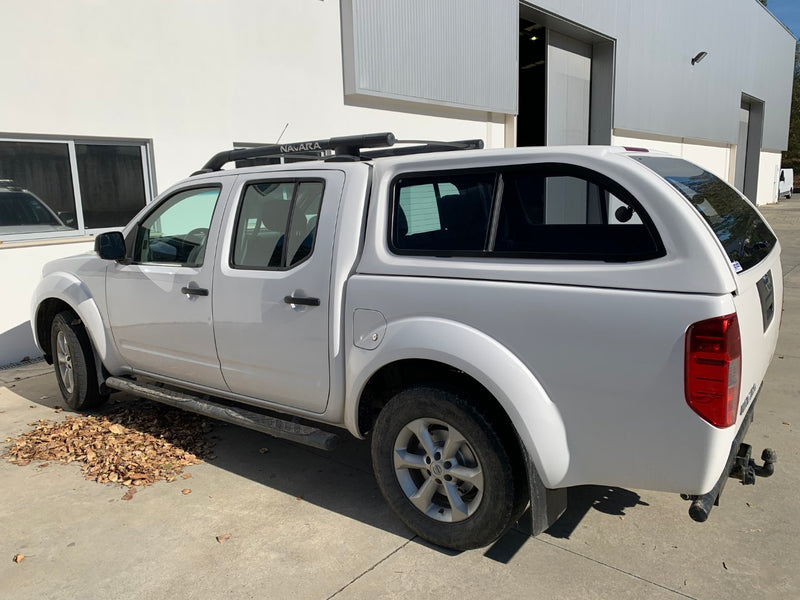 Linextras Starlux – Hard top in vetroresina Nissan Navara D40 2005–2010 Double Cab con finestrini laterali – foto 6