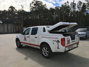 Linextras Full-Box X-EVO III – Copertura rigida cassone Nissan Navara D40 2005–2010 Double Cab – foto 8