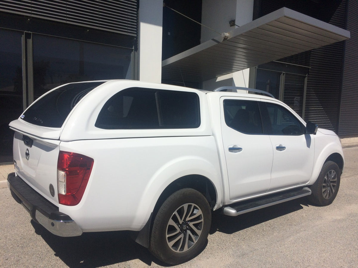 Linextras Starlux – Hard top in vetroresina Nissan Navara NP300 D23 2016+ Double Cab con finestrini laterali – foto 1