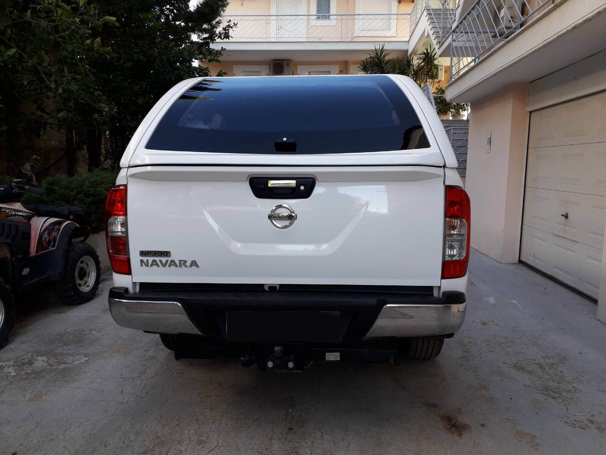 Linextras Starlux – Hard top in vetroresina Nissan Navara NP300 D23 2016+ Extra Cab con finestrini laterali – foto 5