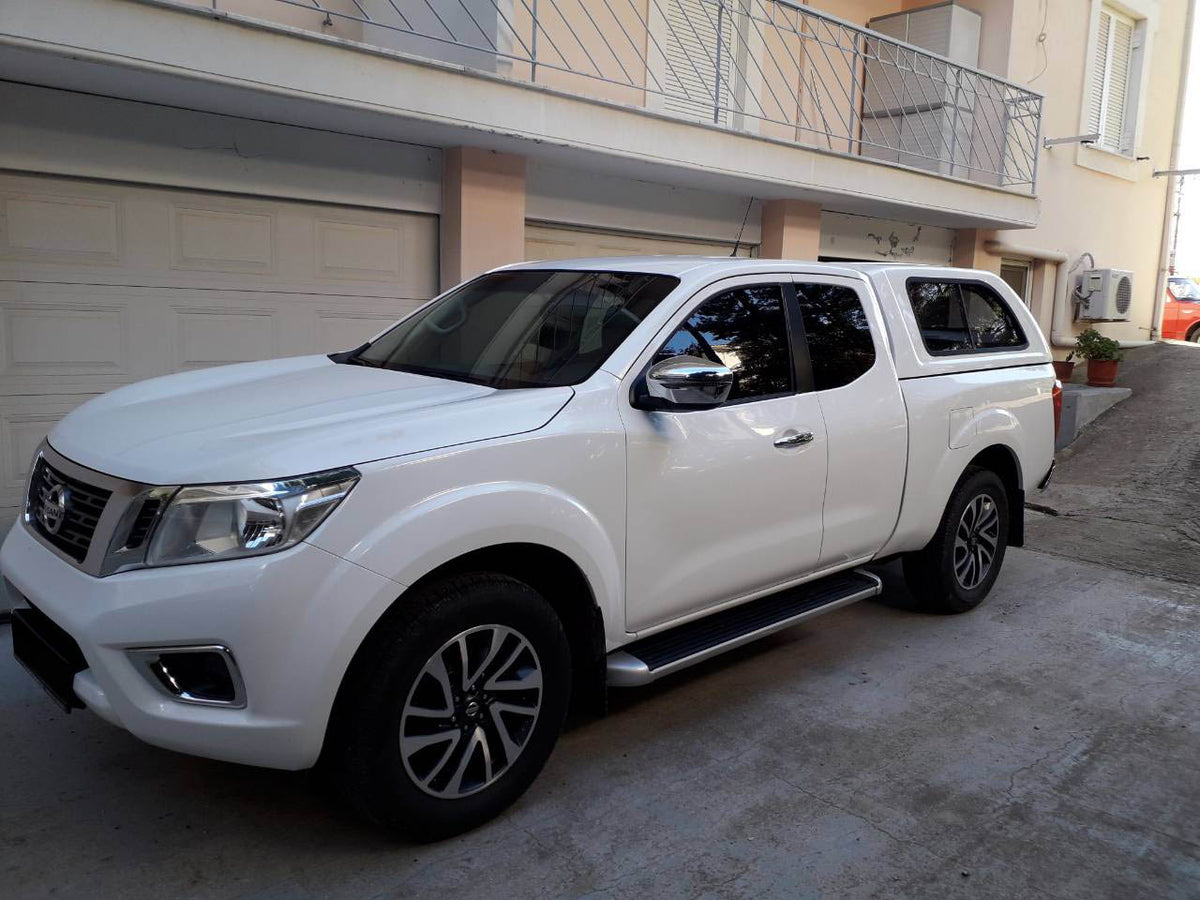 Linextras Starlux – Hard top in vetroresina Nissan Navara NP300 D23 2016+ Extra Cab con finestrini laterali – foto 6