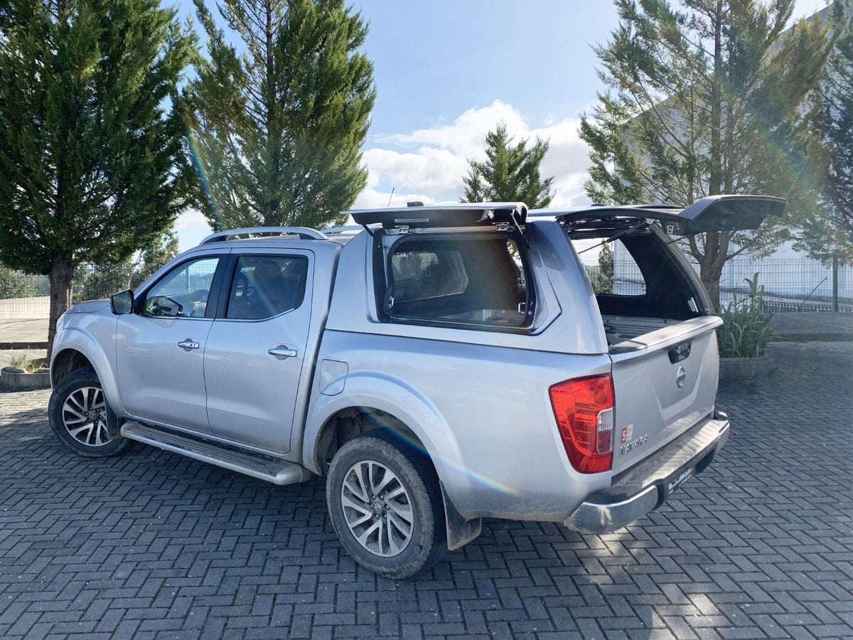 Linextras Starflex – Hard top in vetroresina Nissan Navara NP300 D23 2016+ Double Cab con portelli laterali – foto 6