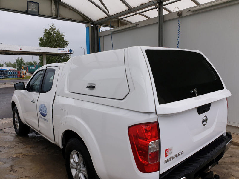 Linextras Starflex – Hard top in vetroresina Nissan Navara NP300 D23 2016+ Extra Cab con portelli laterali – foto 6