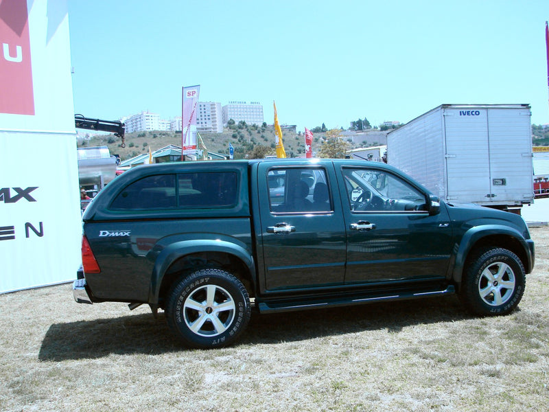Linextras Starlux – Hard top in vetroresina Isuzu D-Max 2007–2012 Double Cab con finestrini laterali – foto 7