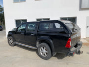 Linextras Starlux – Hard top in vetroresina Isuzu D-Max 2007–2012 Double Cab con finestrini laterali – foto 8