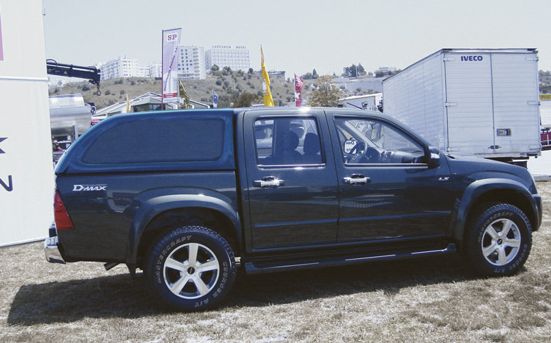 Linextras Starlux – Hard top in vetroresina Isuzu D-Max 2007–2012 Double Cab senza finestrini laterali – foto 7