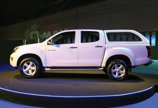 Linextras Starlux – Hard top in vetroresina Isuzu D-Max 2012–2017 Double Cab con finestrini laterali – foto 1