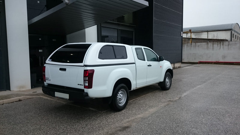 Linextras Starlux – Hard top in vetroresina Isuzu D-Max 2012–2017 Extra Cab con finestrini laterali – foto 3