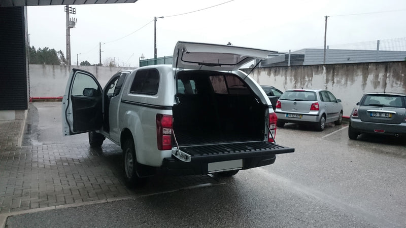 Linextras Starlux – Hard top in vetroresina Isuzu D-Max 2012–2017 Extra Cab con finestrini laterali – foto 8