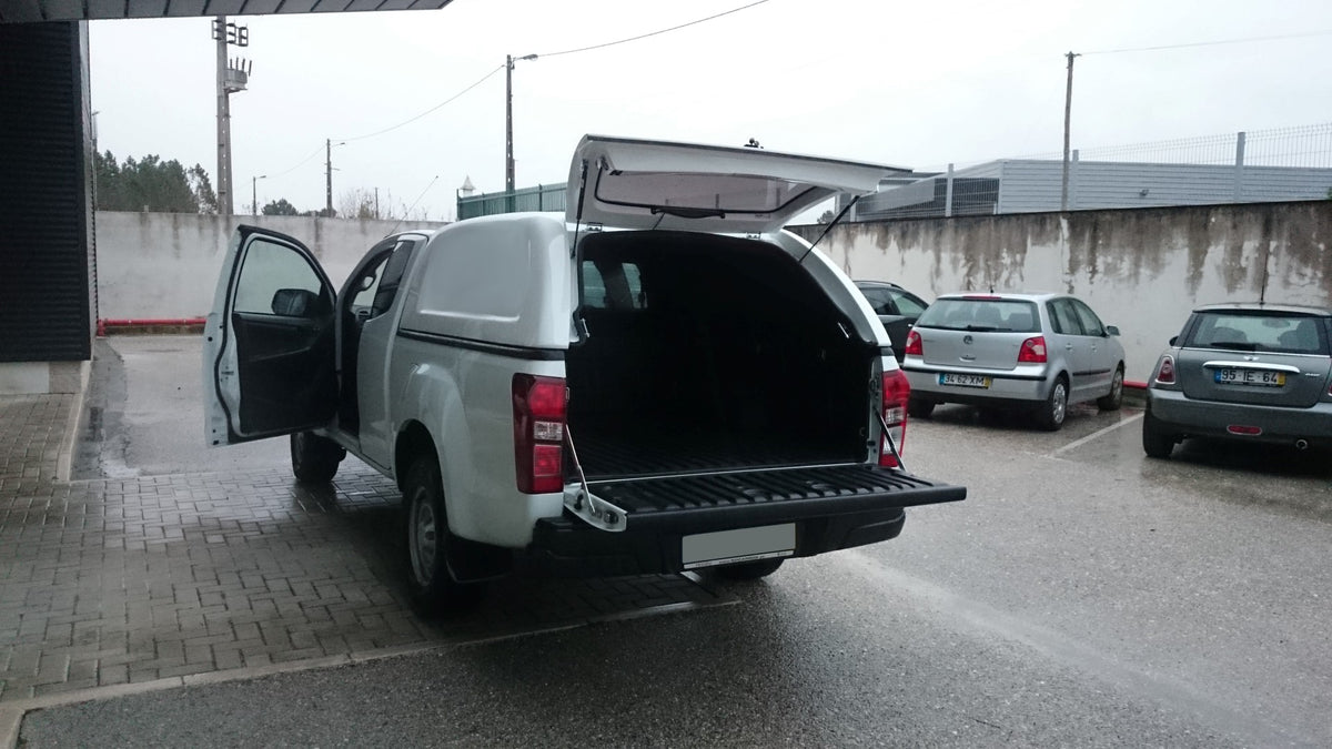 Linextras Starlux – Hard top in vetroresina Isuzu D-Max 2012–2017 Extra Cab senza finestrini laterali – foto 7