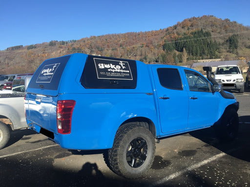 Linextras Starflex – Hard top in vetroresina Isuzu D-Max 2017–2020 Double Cab con portelli laterali – foto 1
