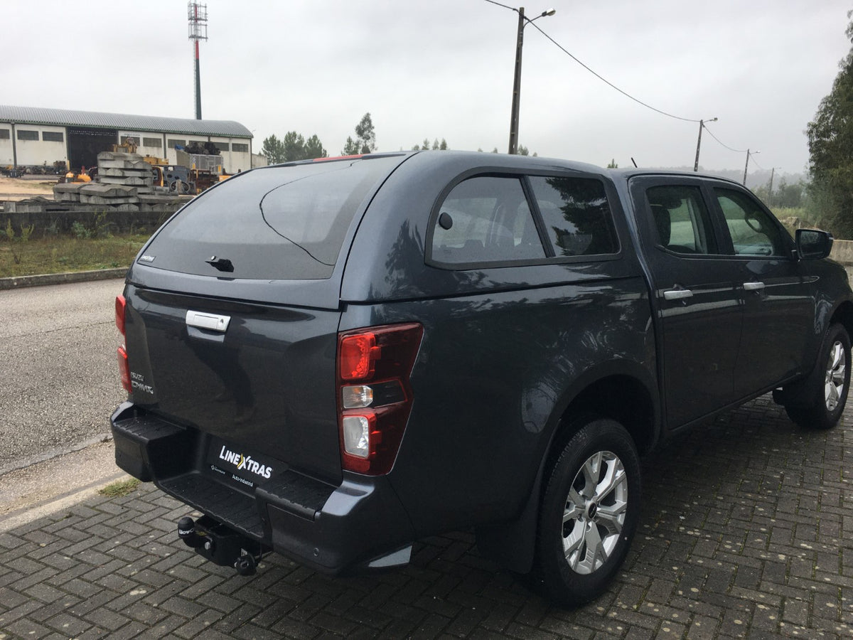Linextras Starlux – Hard top in vetroresina Isuzu D-Max 2020–2024 Double Cab con finestrini laterali – foto 2