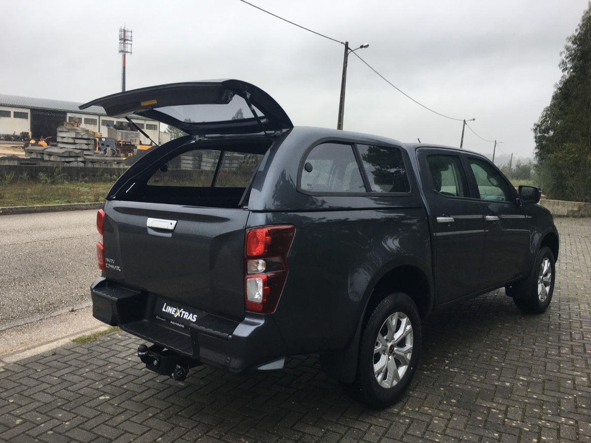 Linextras Starlux – Hard top in vetroresina Isuzu D-Max 2020–2024 Double Cab con finestrini laterali – foto 7