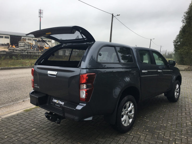 Linextras Starlux – Hard top in vetroresina Isuzu D-Max 2020–2024 Double Cab con finestrini laterali – foto 7