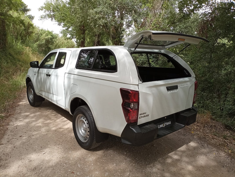Linextras Starlux – Hard top in vetroresina Isuzu D-Max 2020–2024 Extra Cab con finestrini laterali – foto 5