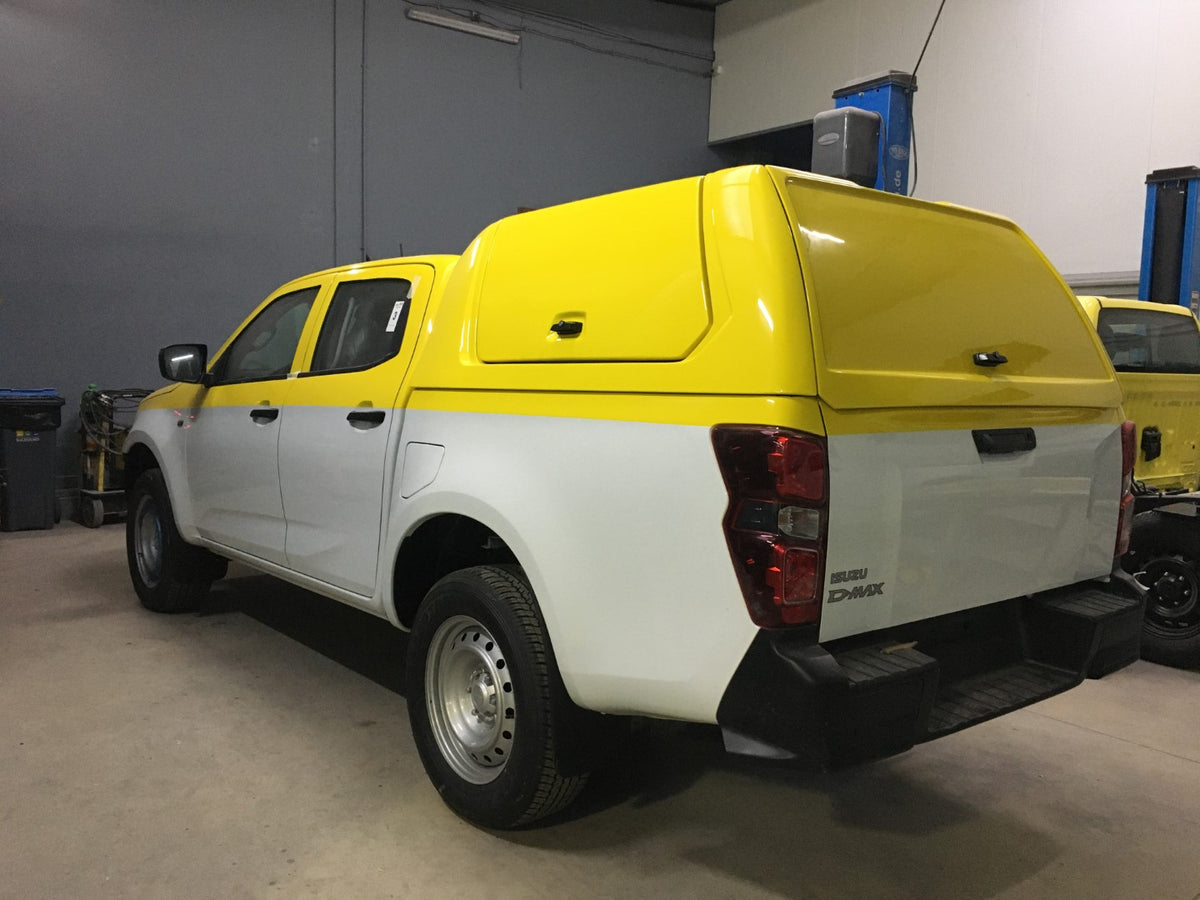 Linextras Starflex – Hard top in vetroresina Isuzu D-Max 2020–2024 Double Cab con portelli laterali – foto 3