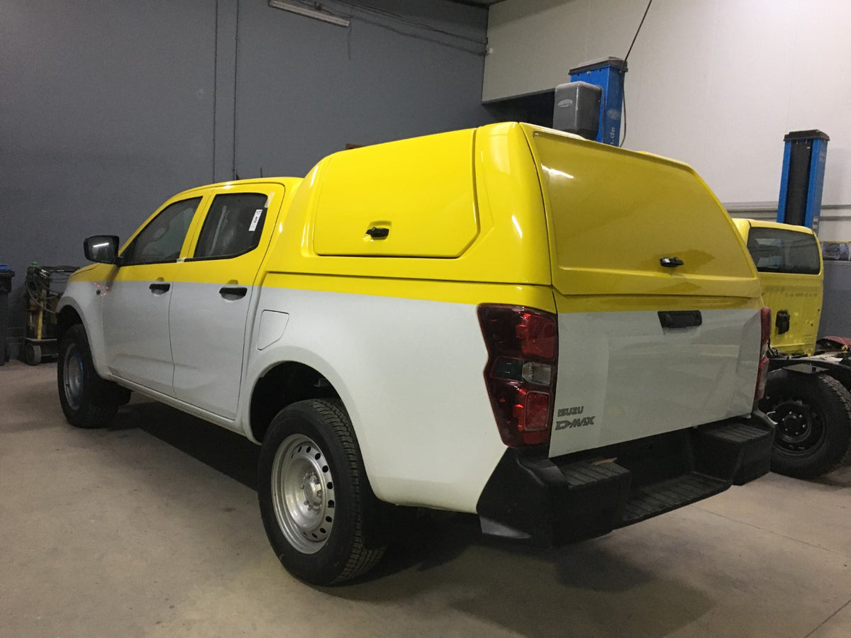 Linextras Starflex – Hard top in vetroresina Isuzu D-Max 2020–2024 Double Cab con portelli laterali – foto 4