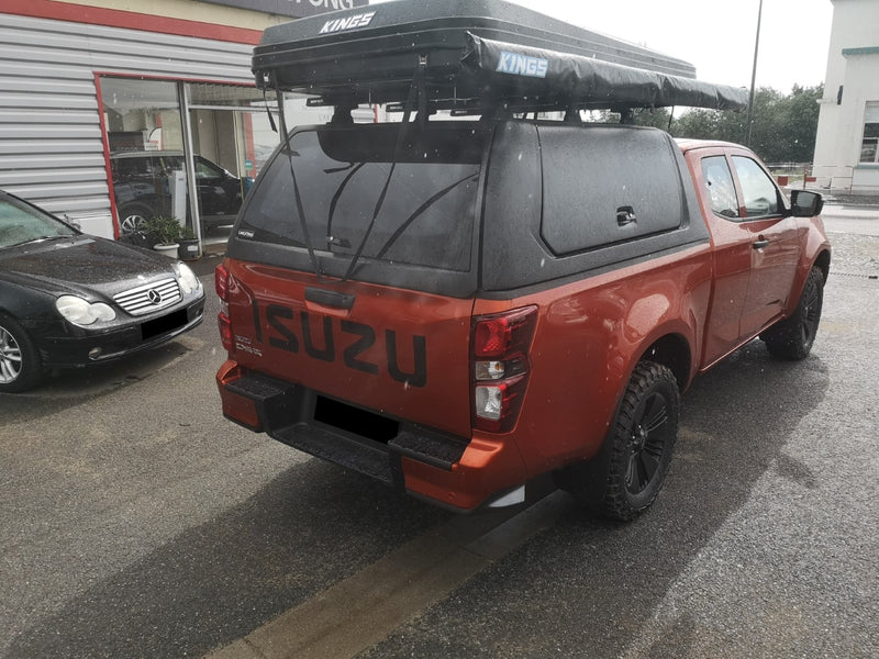 Linextras Starflex – Hard top in vetroresina Isuzu D-Max 2020–2024 Extra Cab con portelli laterali – foto 2