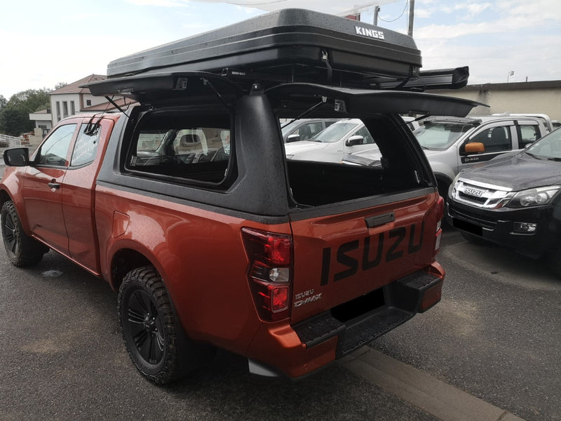 Linextras Starflex – Hard top in vetroresina Isuzu D-Max 2020–2024 Extra Cab con portelli laterali – foto 3