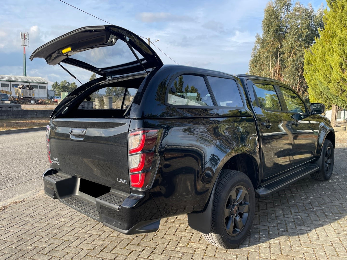 Linextras Starlux – Hard top in vetroresina Isuzu D-Max 2024+ Double Cab con finestrini laterali – foto 5