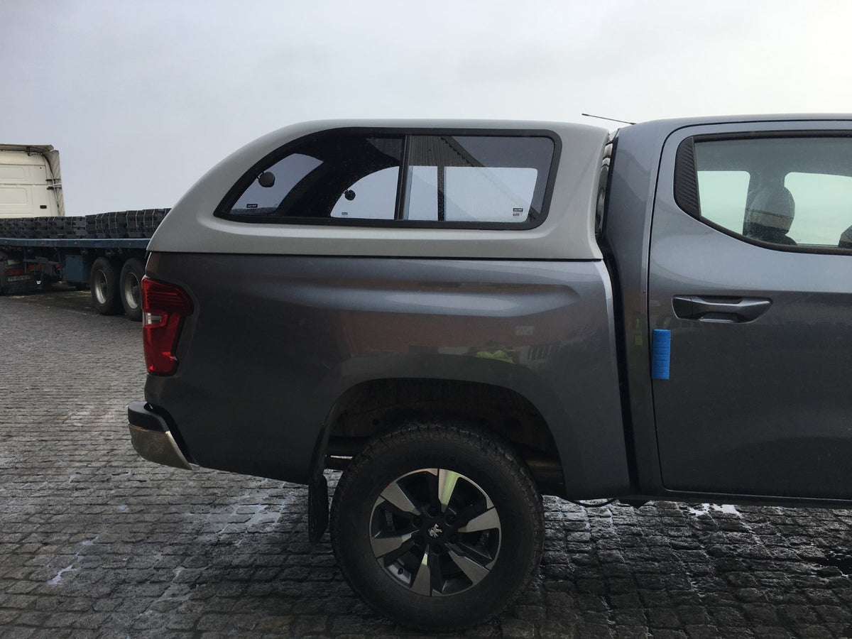 Linextras Starlux – Hard top in vetroresina Peugeot Landtrek 2020+ Double Cab con finestrini laterali – foto 6