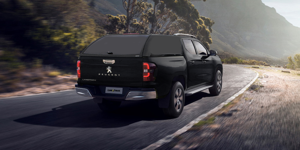 Linextras Starlux – Hard top in vetroresina Peugeot Landtrek 2020+ Double Cab senza finestrini laterali – foto 1