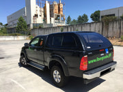 Linextras Starlux – Hard top in vetroresina Toyota Hilux Vigo 2005–2010 Extra Cab con finestrini laterali – foto 3