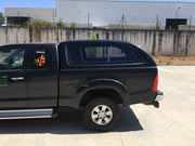 Linextras Starlux – Hard top in vetroresina Toyota Hilux Vigo 2005–2010 Extra Cab con finestrini laterali – foto 5