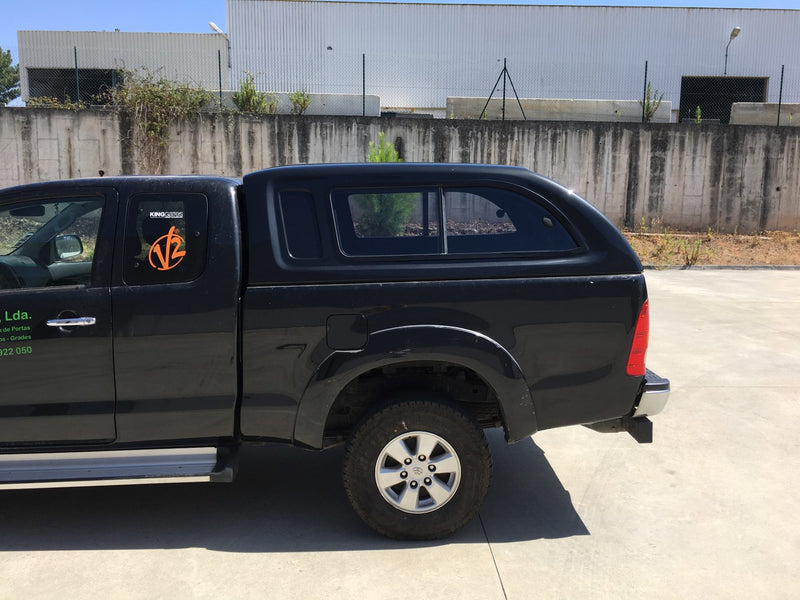 Linextras Starlux – Hard top in vetroresina Toyota Hilux Vigo 2005–2010 Extra Cab con finestrini laterali – foto 5