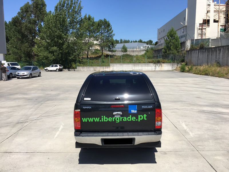 Linextras Starlux – Hard top in vetroresina Toyota Hilux Vigo 2005–2010 Extra Cab con finestrini laterali – foto 6