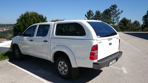 Linextras Starlux – Hard top in vetroresina Toyota Hilux Vigo 2011–2015 Double Cab con finestrini laterali – foto 1