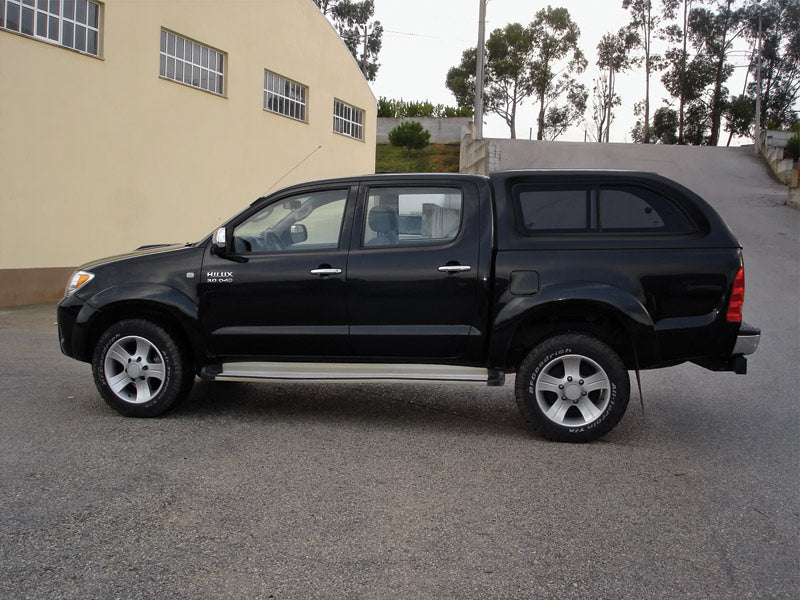 Linextras Starlux – Hard top in vetroresina Toyota Hilux Vigo 2011–2015 Double Cab con finestrini laterali – foto 5