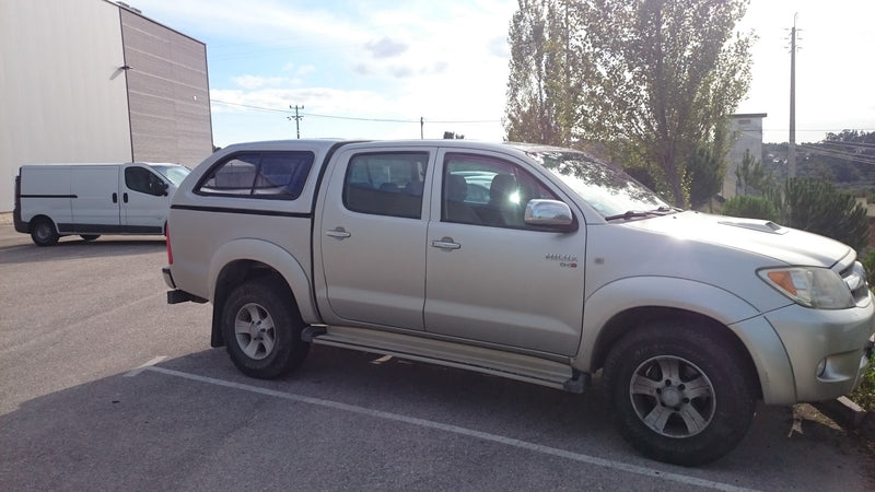 Linextras Starlux – Hard top in vetroresina Toyota Hilux Vigo 2011–2015 Double Cab con finestrini laterali – foto 8