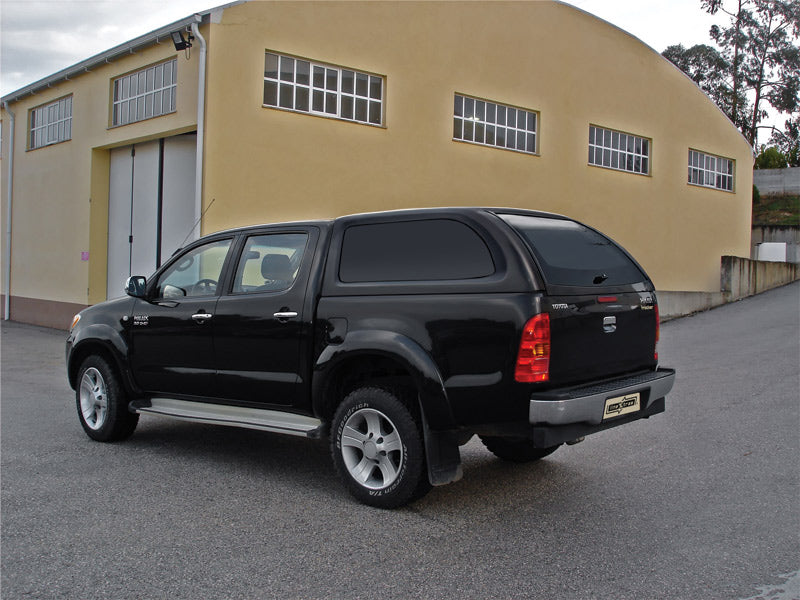 Linextras Starlux – Hard top in vetroresina Toyota Hilux Vigo 2011–2015 Double Cab senza finestrini laterali – foto 2