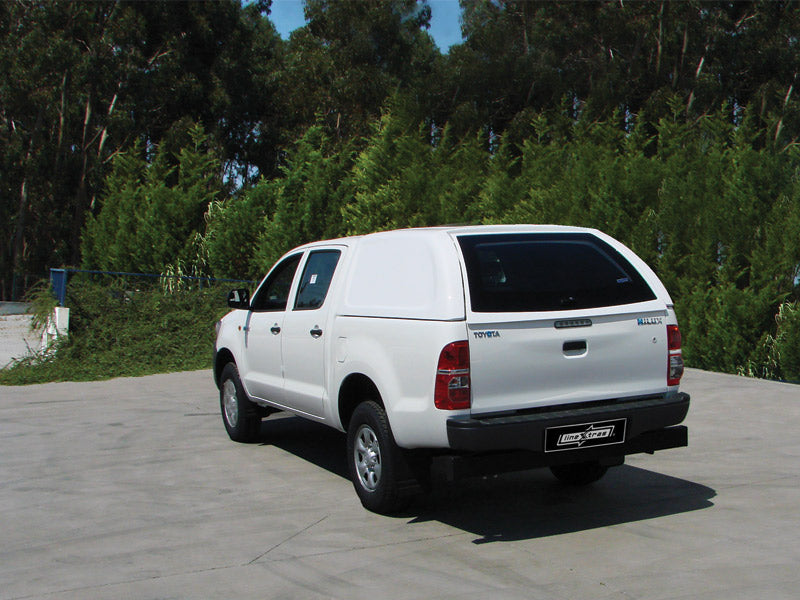 Linextras Starlux – Hard top in vetroresina Toyota Hilux Vigo 2011–2015 Double Cab senza finestrini laterali – foto 4