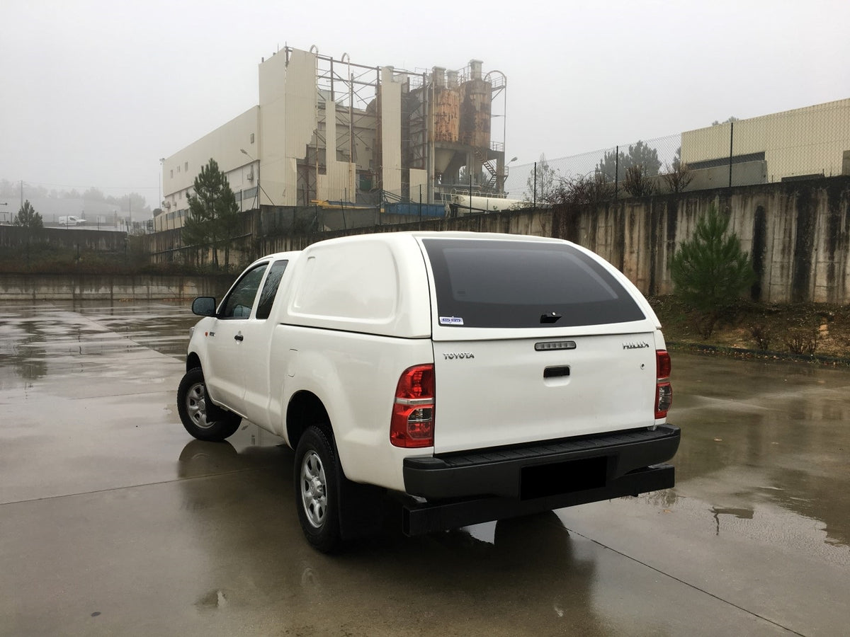 Linextras Starlux – Hard top in vetroresina Toyota Hilux Vigo 2011–2015 Extra Cab senza finestrini laterali – foto 3