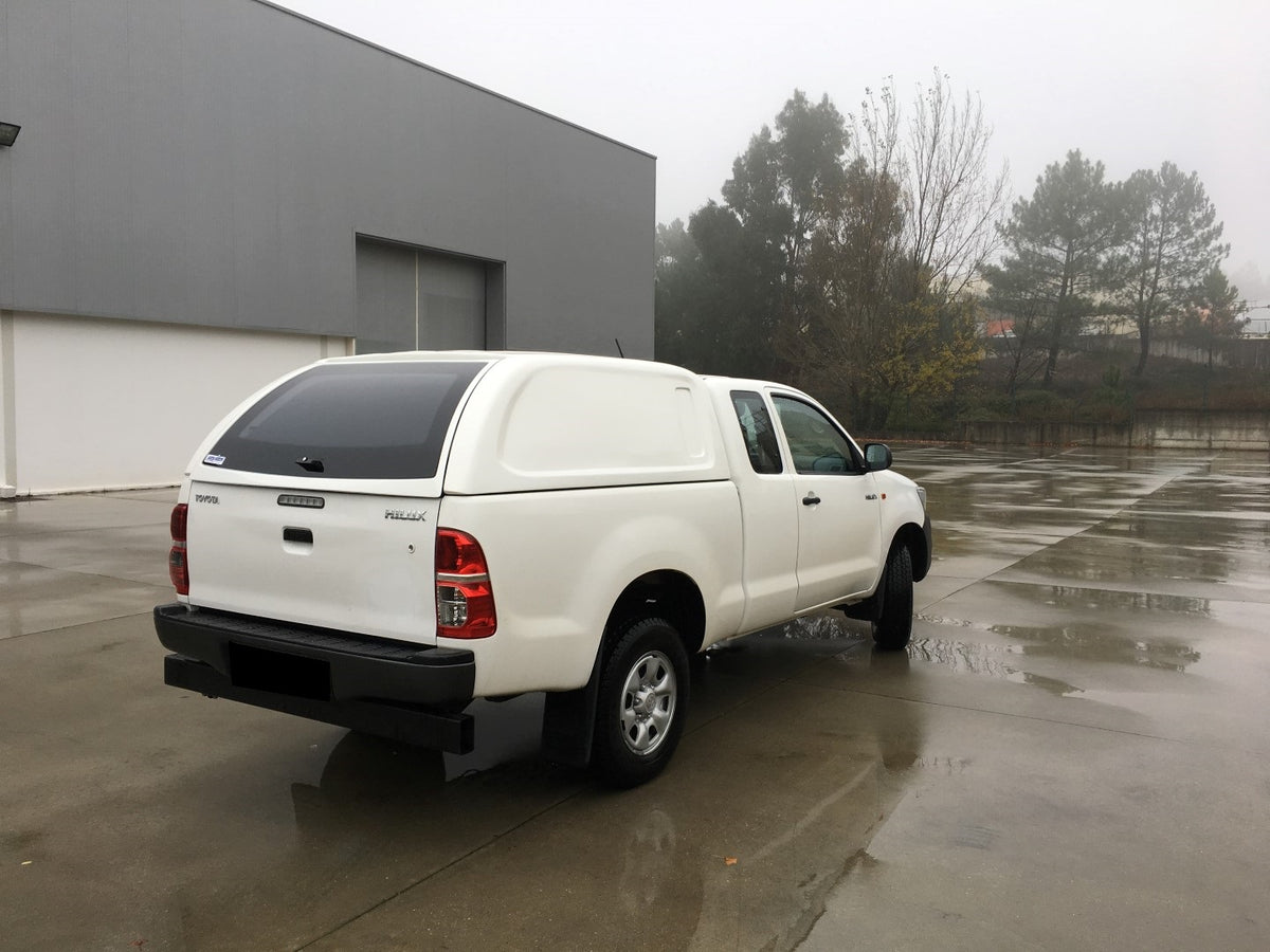 Linextras Starlux – Hard top in vetroresina Toyota Hilux Vigo 2011–2015 Extra Cab senza finestrini laterali – foto 4