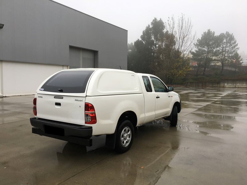 Linextras Starlux – Hard top in vetroresina Toyota Hilux Vigo 2011–2015 Extra Cab senza finestrini laterali – foto 4