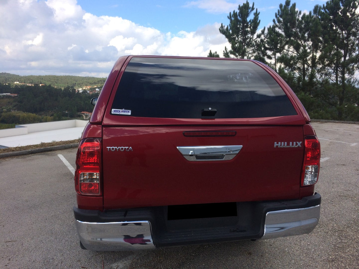 Linextras Starlux – Hard top in vetroresina Toyota Hilux Revo 2015–2020 Double Cab con finestrini laterali – foto 5