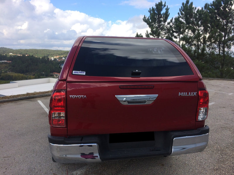 Linextras Starlux – Hard top in vetroresina Toyota Hilux Revo 2015–2020 Double Cab con finestrini laterali – foto 5