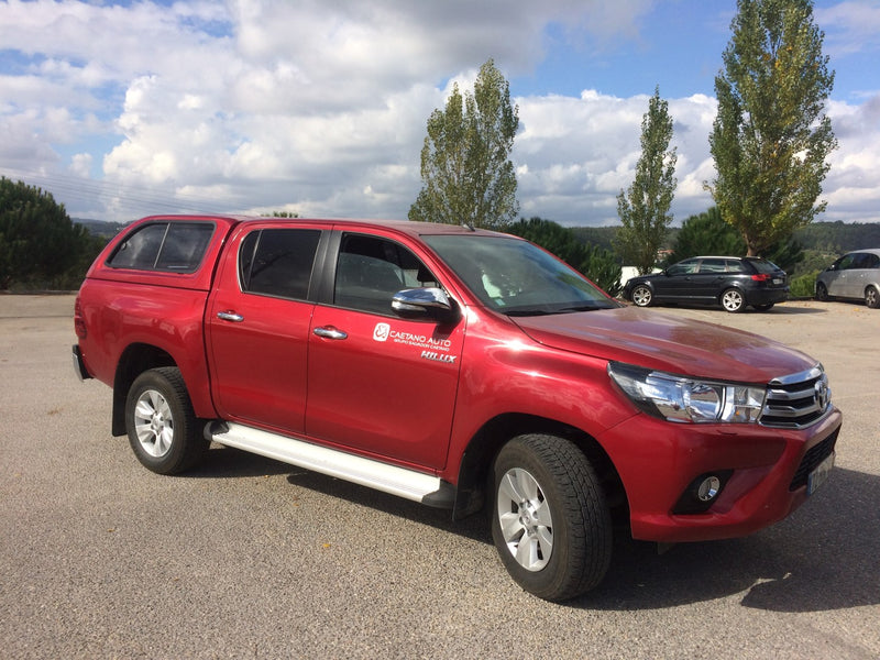 Linextras Starlux – Hard top in vetroresina Toyota Hilux Revo 2015–2020 Double Cab con finestrini laterali – foto 7