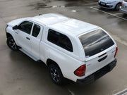 Linextras Starlux – Hard top in vetroresina Toyota Hilux Revo 2015–2020 Extra Cab con finestrini laterali – foto 2