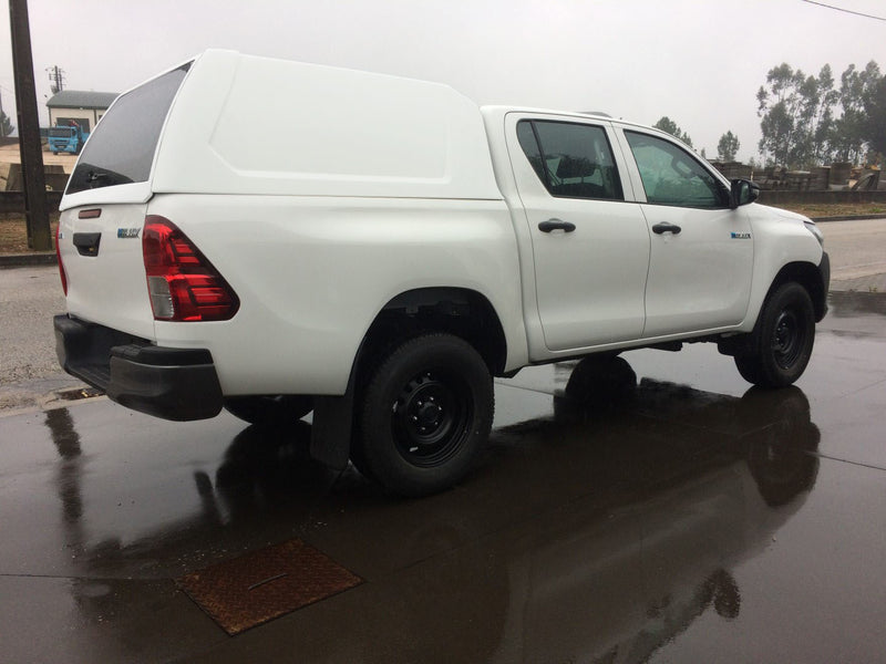Linextras Starflex – Hard top in vetroresina Toyota Hilux Revo 2015–2020 Double Cab senza portelli laterali – foto 8