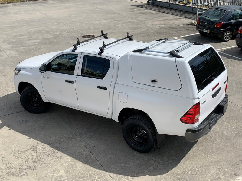 Linextras Starflex – Hard top in vetroresina Toyota Hilux Revo 2015–2020 Double Cab con portelli laterali – foto 2
