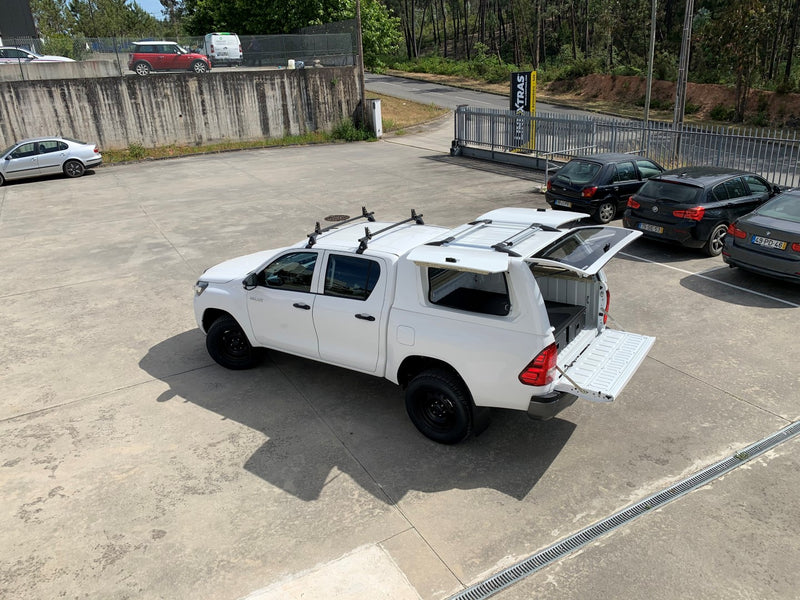 Linextras Starflex – Hard top in vetroresina Toyota Hilux Revo 2015–2020 Double Cab con portelli laterali – foto 3