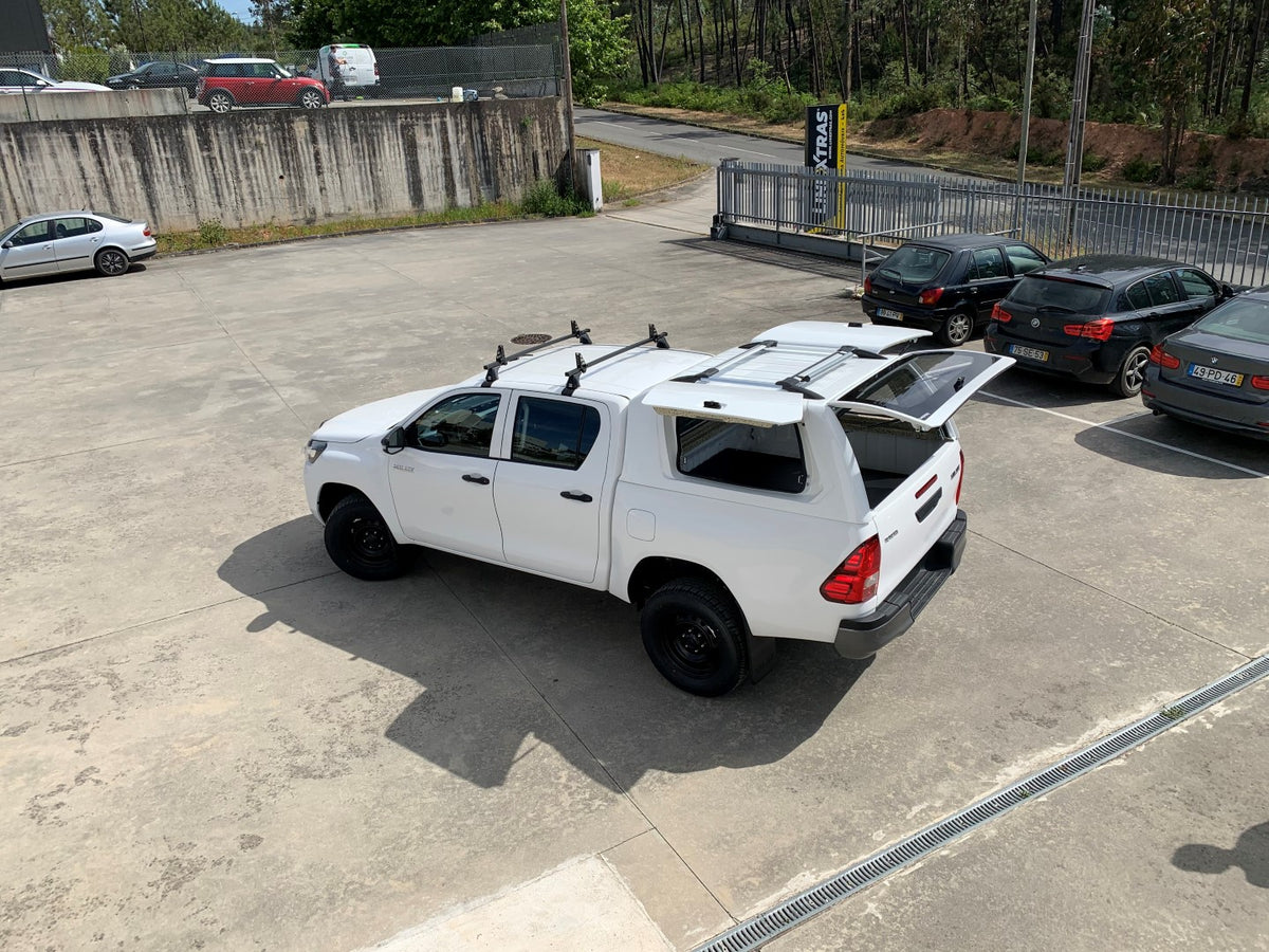 Linextras Starflex – Hard top in vetroresina Toyota Hilux Revo 2015–2020 Double Cab con portelli laterali – foto 4