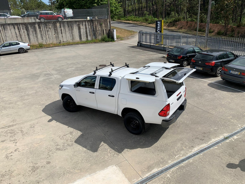 Linextras Starflex – Hard top in vetroresina Toyota Hilux Revo 2015–2020 Double Cab con portelli laterali – foto 4