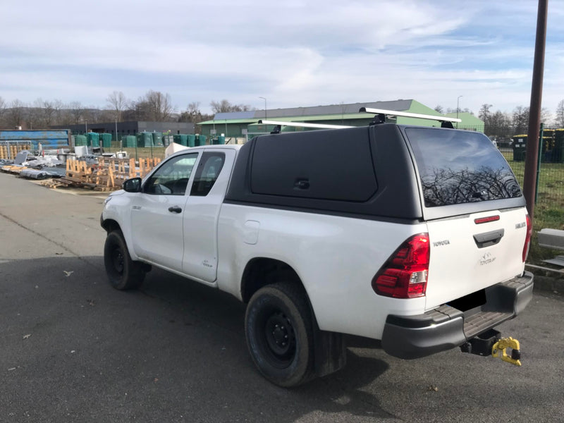 Linextras Starflex – Hard top in vetroresina Toyota Hilux Revo 2015–2020 Extra Cab con portelli laterali – foto 2