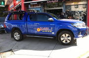 Linextras Starflex – Hard top in vetroresina Toyota Hilux Revo 2015–2020 Extra Cab con portelli laterali – foto 5